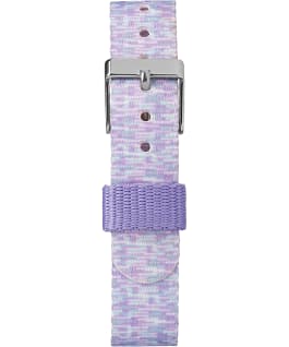 Kids Analog 32mm Digipattern Nylon Strap Watch Purple/White large