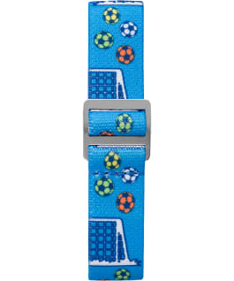 Kids Analog 32mm Nylon Strap Watch 1 Blue/White large