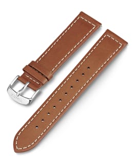 20mm Tan Leather Replacement Strap Tan large