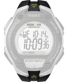 Replacement 20mm Resin Strap for Ironman Classic 30 Oversized  Black large