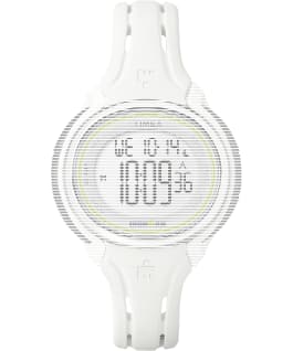 Replacement 13mm Silicone Strap for Ironman Sleek 50 Mid-Size White large