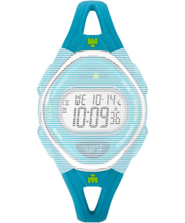 Replacement 15mm Silicone Strap for IRONMAN Sleek 50 Mid-Size for TW7C53300 Blue large