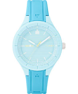 Replacement 18mm Silicone Strap for IRONMAN Essential Blue large