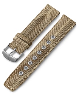 20mm Quick Release Fabric Strap Tan large