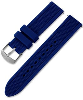 Replacement 20mm Silicone Strap For Tribute Gamer Navy Blue large