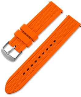 Replacement 20mm Silicone Strap For Tribute Gamer Orange large
