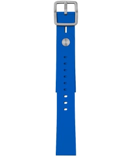 Giorgio Galli S1 Soft Silicone Accessory Strap Blue large