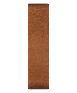 Tan Leather Slip-thru Strap  large