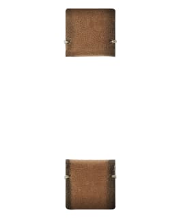 Tan Leather 2-piece Strap  large