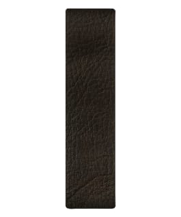 Dark Brown Leather Slip-thru Strap  large
