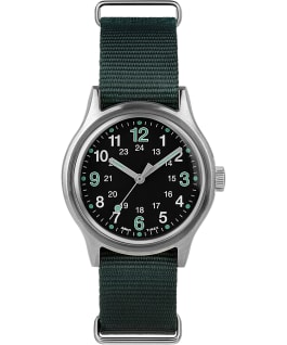 Timex x Adsum 36mm Fabric Strap Watch and Fabric Strap Set Stainless-Steel/Black large