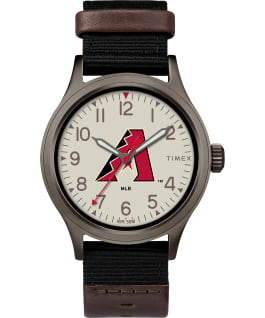 Clutch Arizona Diamondbacks Men's Timex Watch Titanium/Black/Other