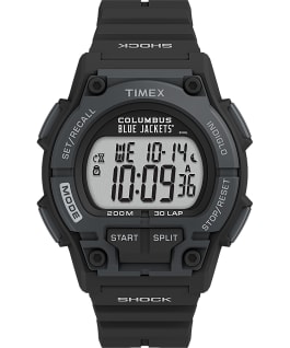 Takeover Columbus Blue Jackets Men's Timex Watch Black/Digital