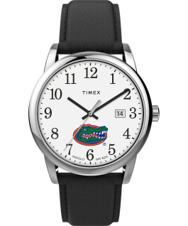 Easy Reader Florida Gators Men's Timex Watch Silver-Tone/Black/White