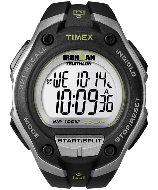 ironman essential 43mm resin strap watch