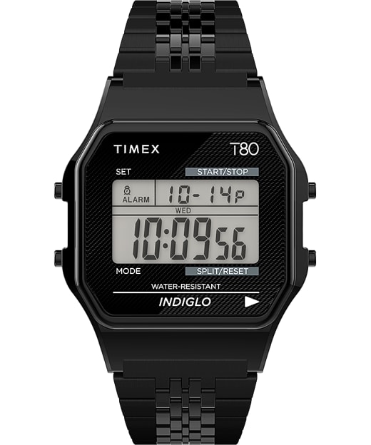 timex stainless steel back water resistant