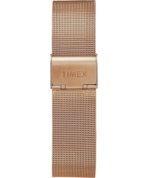 timex helix rose gold