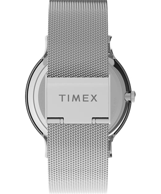 Norway 40mm Stainless Steel Mesh Band Watch - Timex US