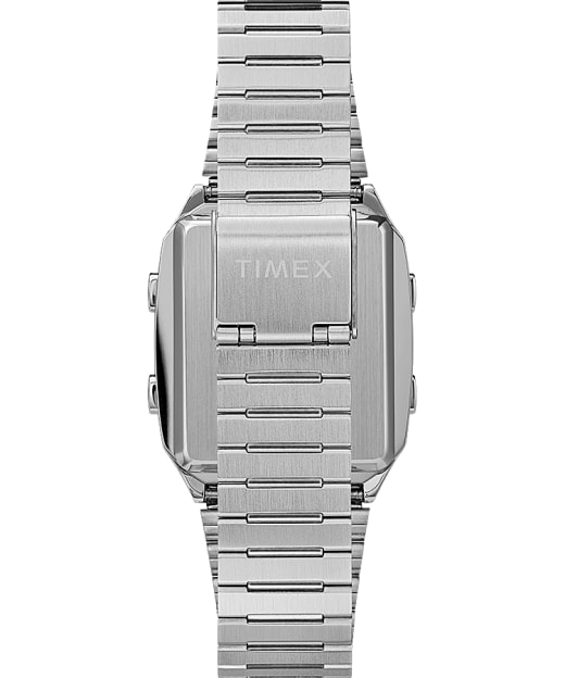 Timex stainless steel top digital watch