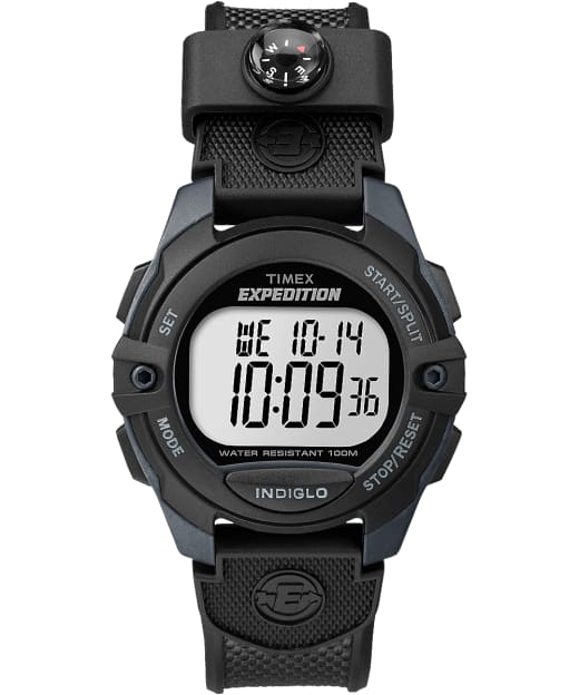 how to set time and date on timex expedition digital watch