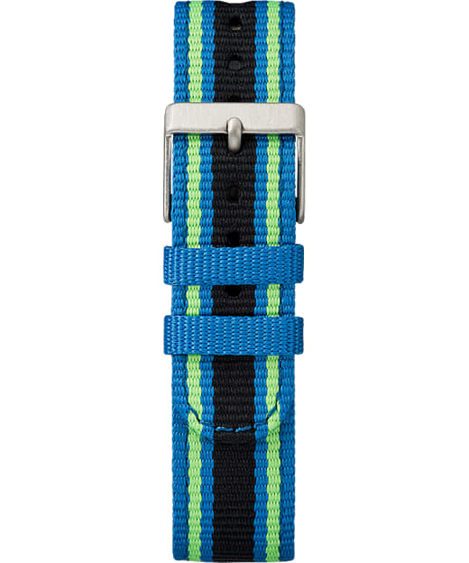 kid's digital 35mm double layer fabric strap watch