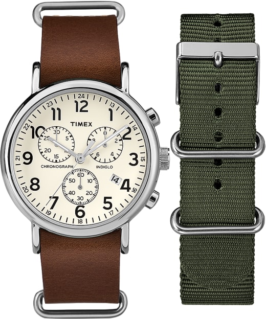 Weekender Chronograph Gift Set Timex