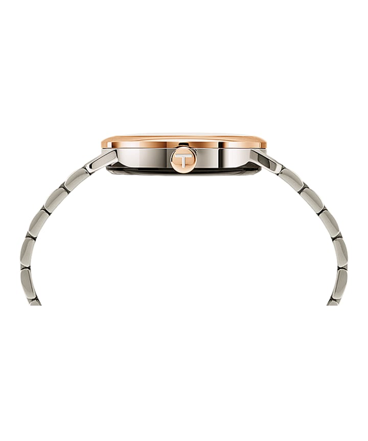 RE-BALANCE T-1 WOMAN - BI-COLOR 5 LINKS BRACELET large