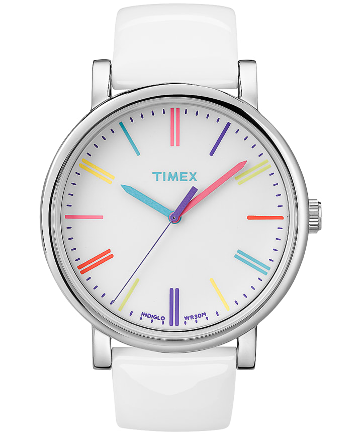 timex stretch bangle watch