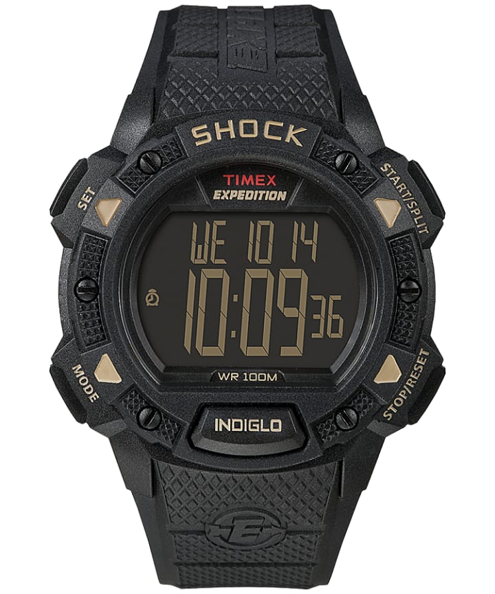 timex expedition shock xl watch