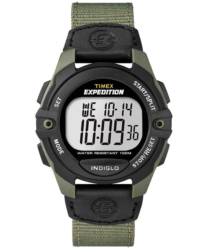 timex expedition with alarm