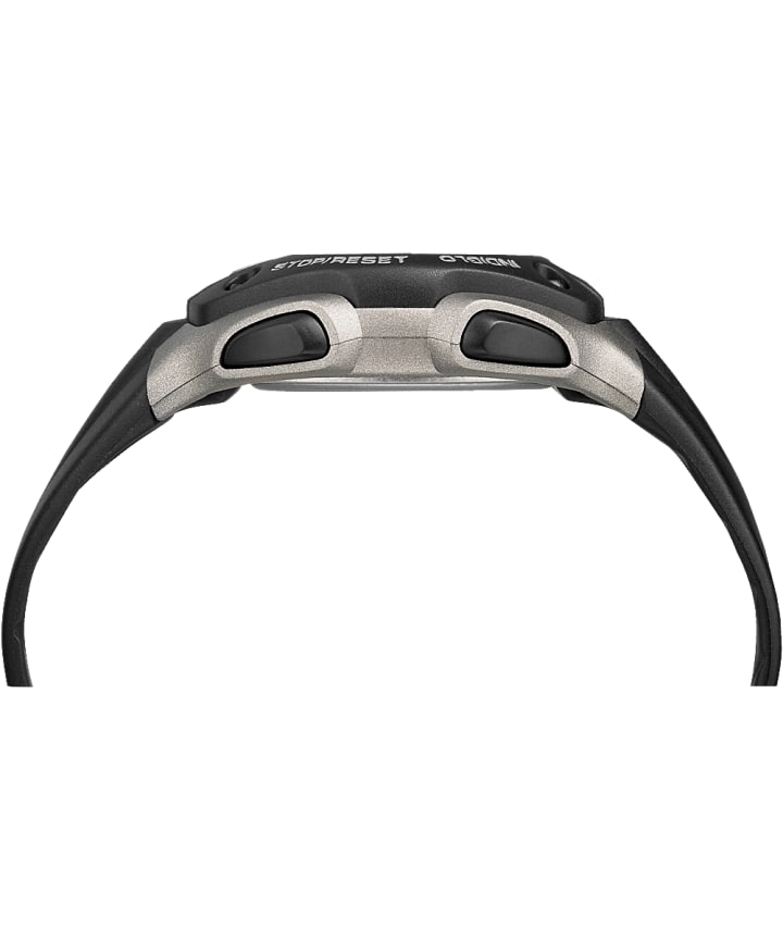 IRONMAN Classic 30 Full-Size Resin Strap Watch Gray/Black large