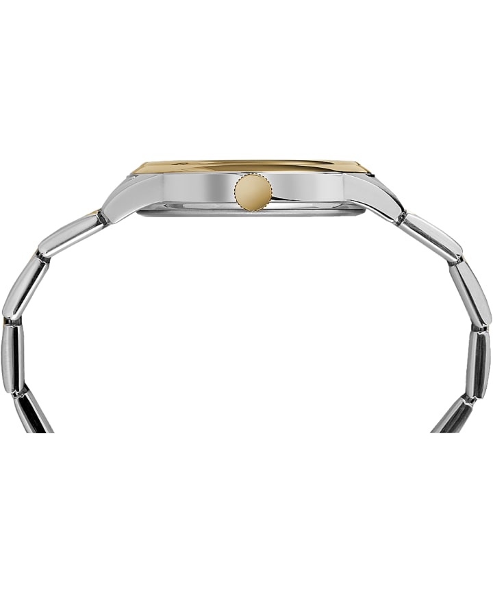 New England 40mm Bracelet Watch Two-Tone/Blue large