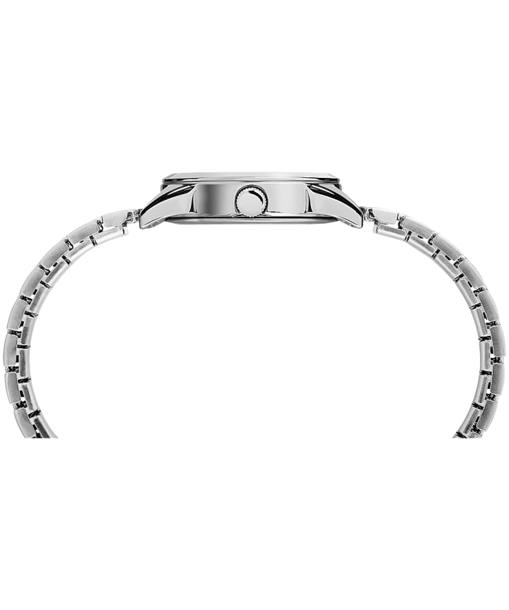 Briarwood Mother of Pearl 27mm Expansion Band Watch Silver-Tone/Mother-of-Pearl large