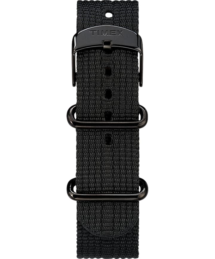 Timex x Todd Snyder Blackjack Inspired 40mm Fabric Strap Watch Black/White large