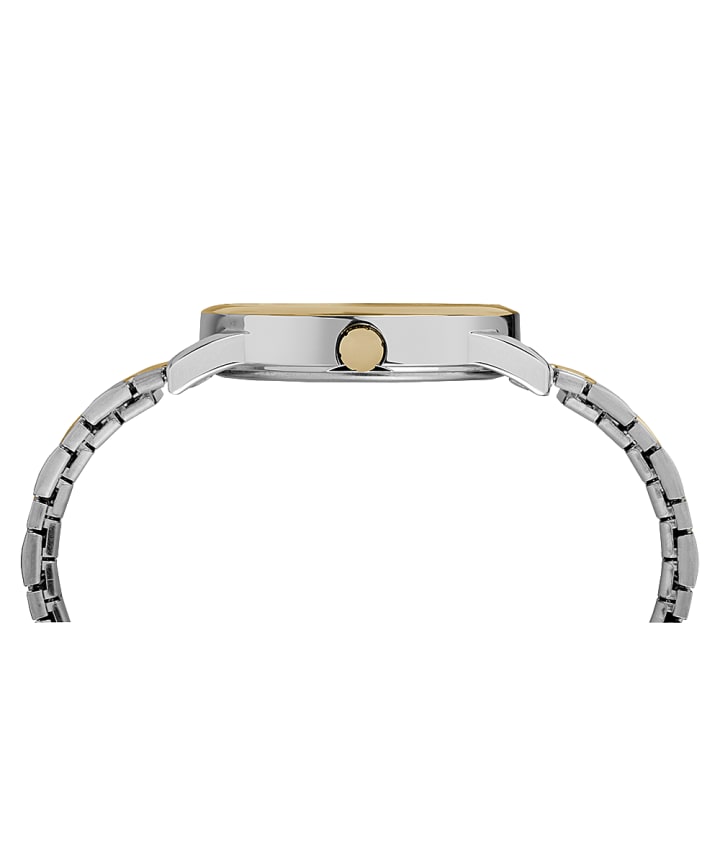 Reloj Easy Reader de 38 mm con fecha y correa extensible Chrome/Two-Tone/Blue large