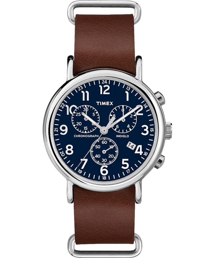 timex weekender chronograph 40mm watch