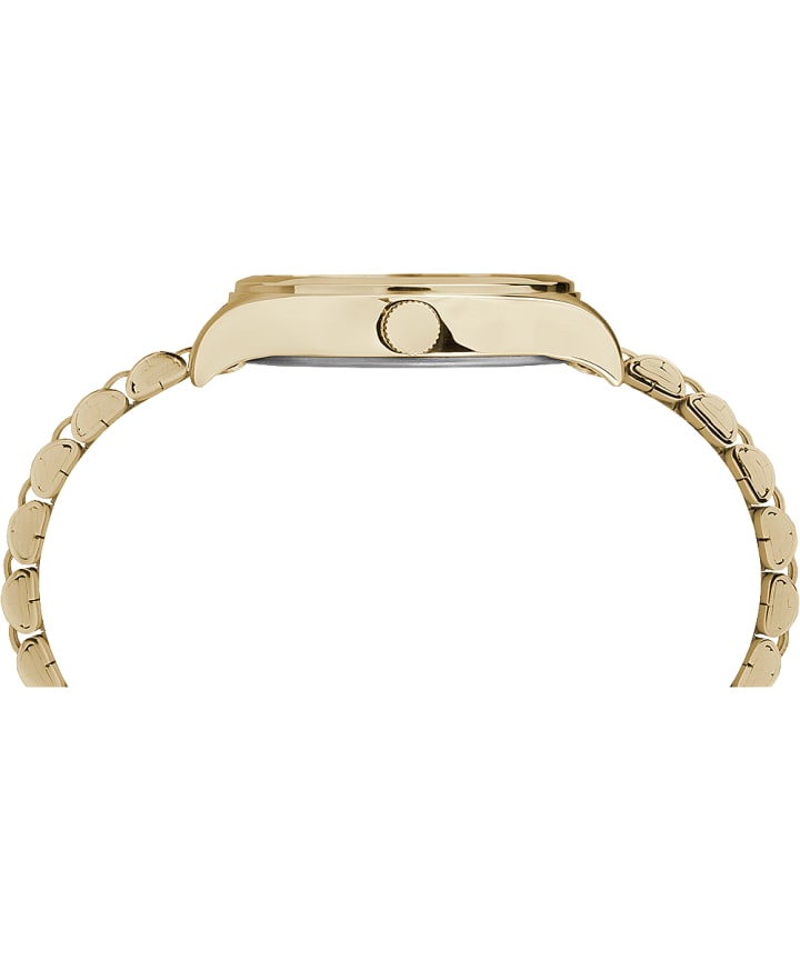 Waterbury Traditional 34mm Stainless Steel Bracelet Watch Gold-Tone/Black large