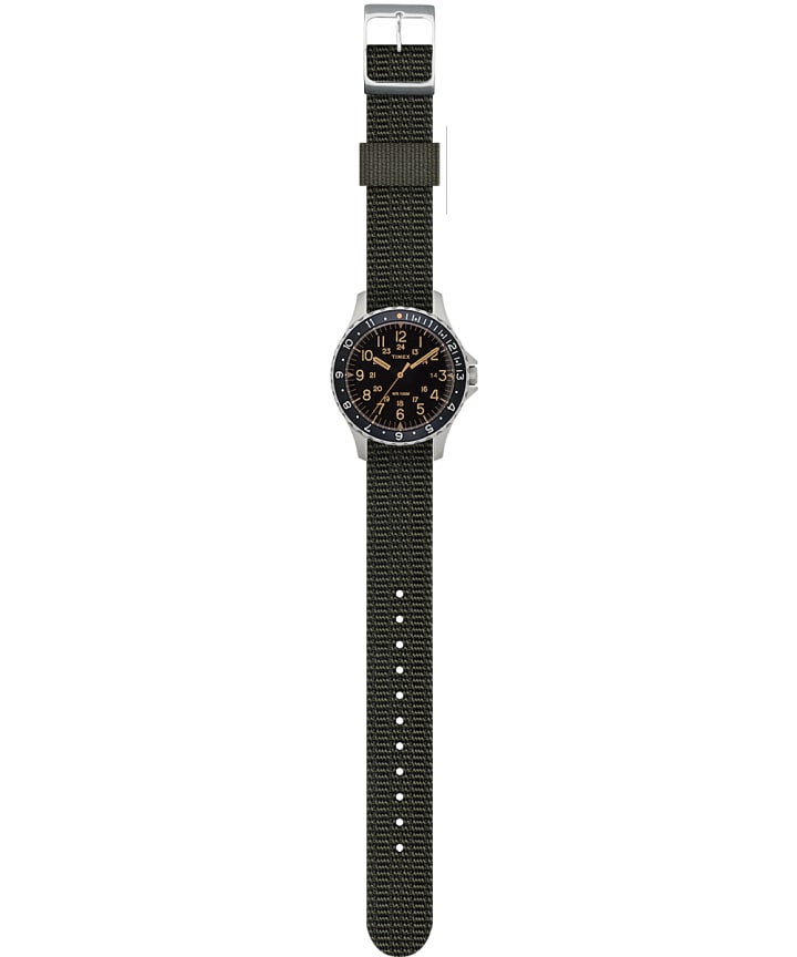 Navi Ocean 38mm Reversible Fabric Strap Watch large