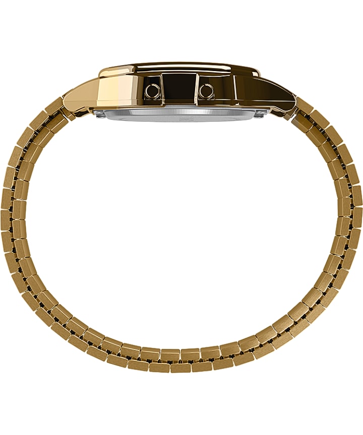 Timex T80 34mm Stainless Steel Expansion Band Watch Gold-Tone large