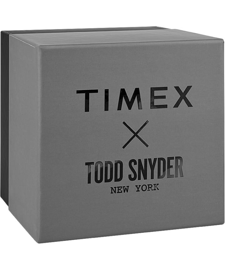 Timex x Todd Snyder MS-1 41mm Fabric Strap Maritime Sport Stainless-Steel/Gray/White large
