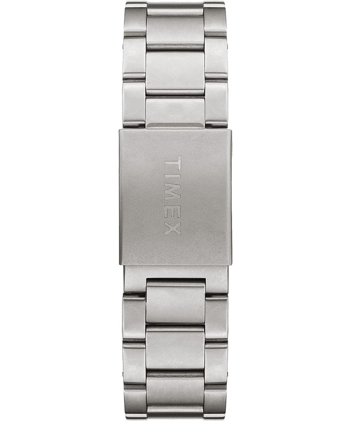 Allied 40mm Stainless Steel Bracelet Silver-Tone/Stainless-Steel/Green large