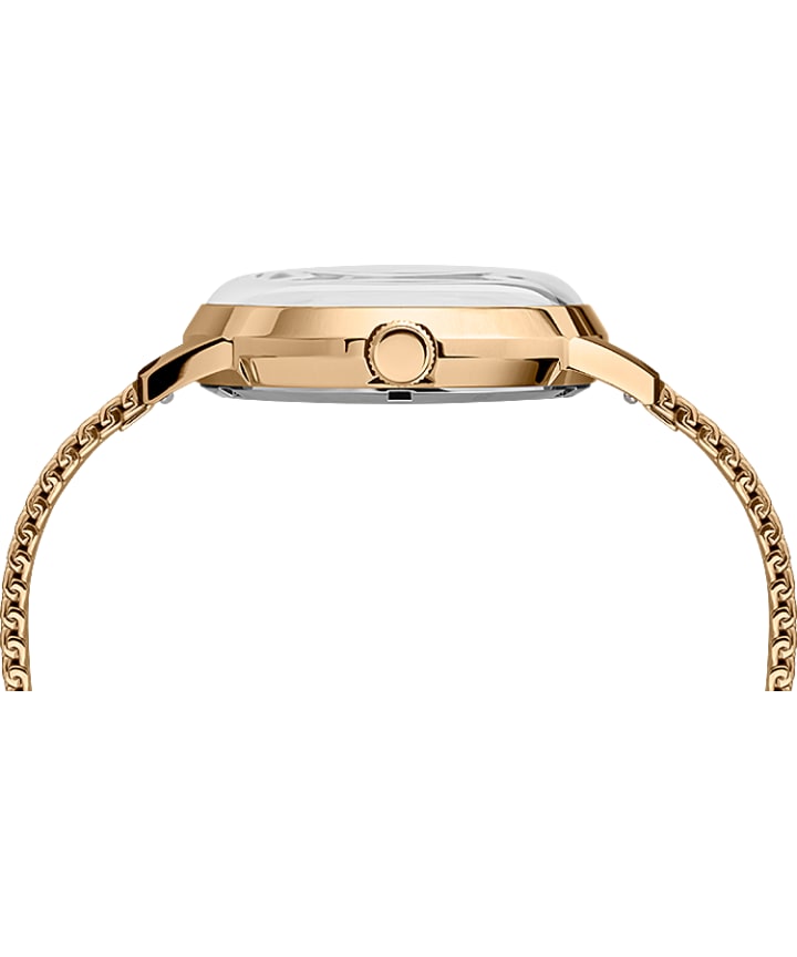 Marlin® Automatic 40mm Stainless Steel Mesh Band Watch Gold-Tone/Silver-Tone large