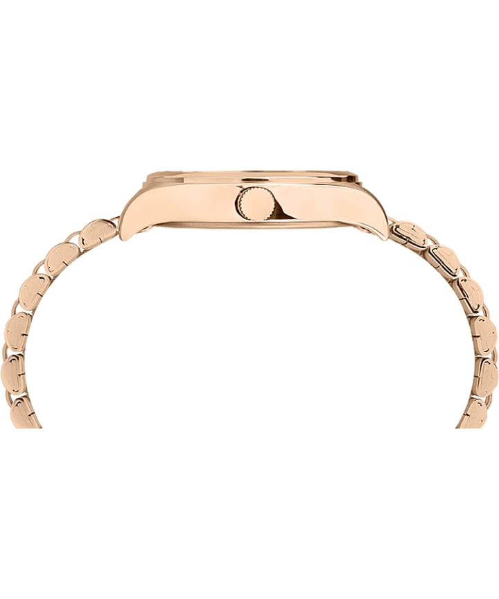 Waterbury Traditional 34mm Stainless Steel Bracelet Watch Rose-Gold-Tone/Cream large