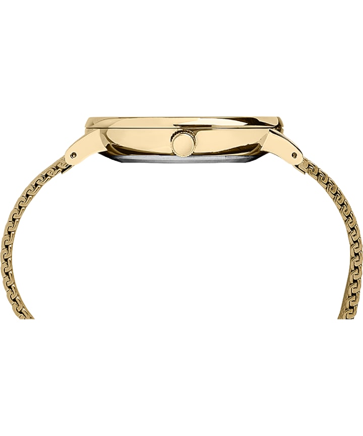 Fairfield 41mm Stainless Steel Mesh Band Watch Gold-Tone/Black large
