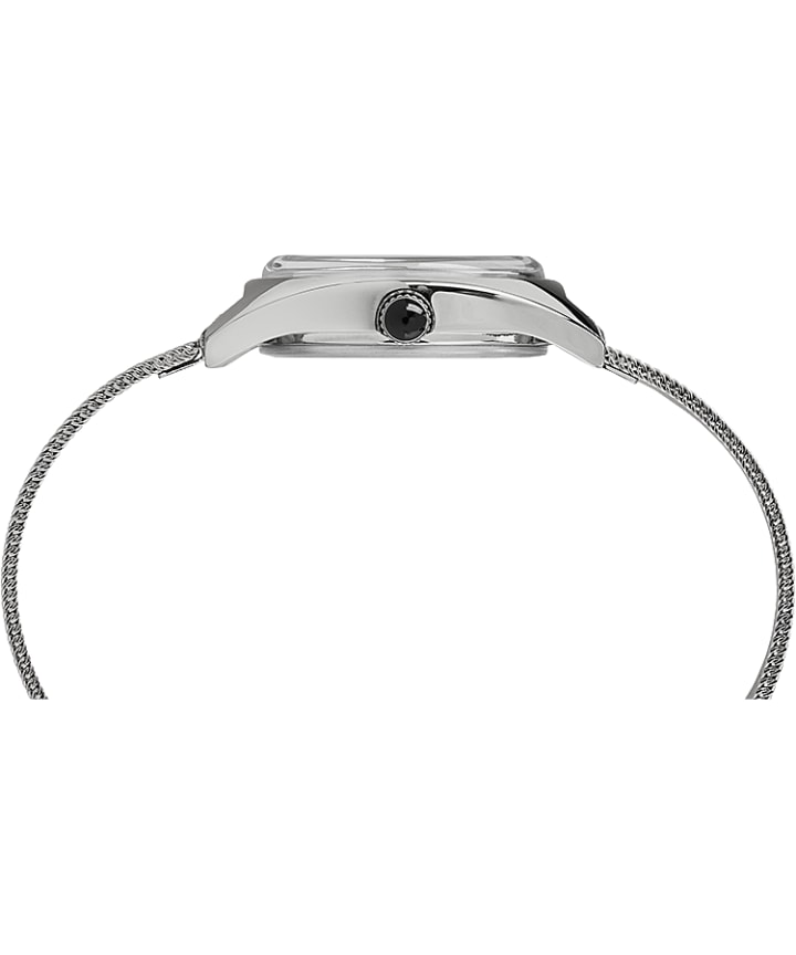 Milano Petite 24mm Stainless Steel Mesh Band Watch Silver-Tone/Stainless-Steel large