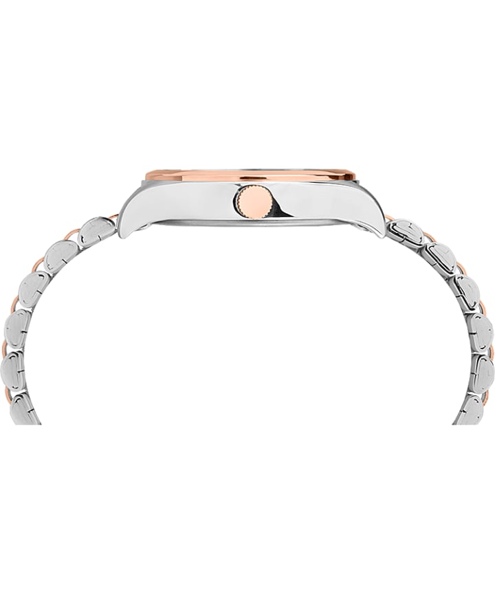 Waterbury Traditional 34mm Stainless Steel Bracelet Watch Two-Tone/Cream large