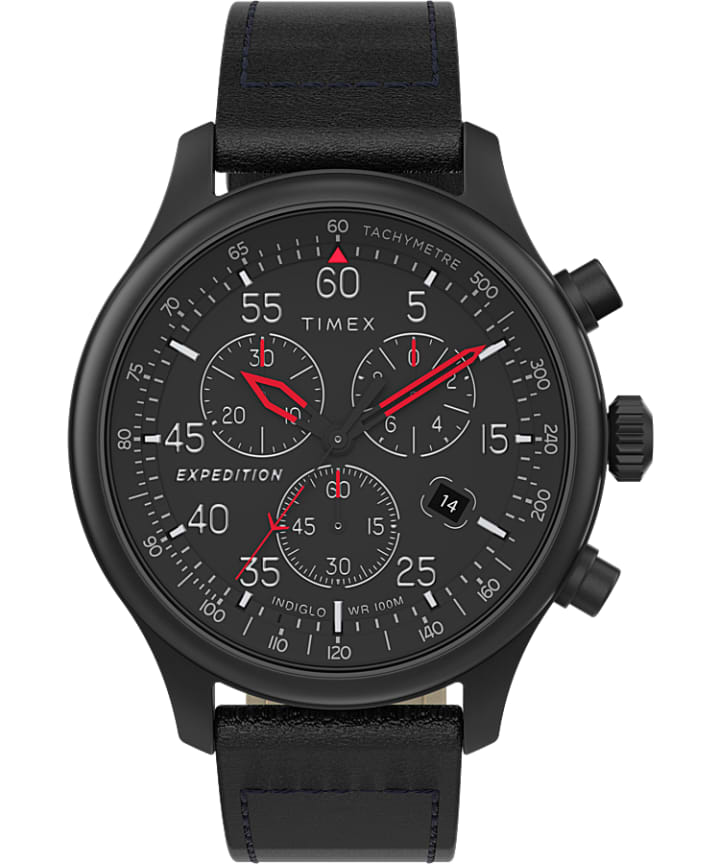 timex field chronograph