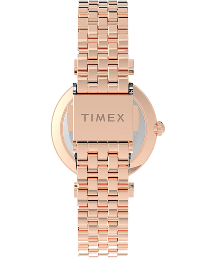 Parisienne 28mm Stainless Steel Bracelet Watch Rose-Gold-Tone/Mother-of-Pearl large
