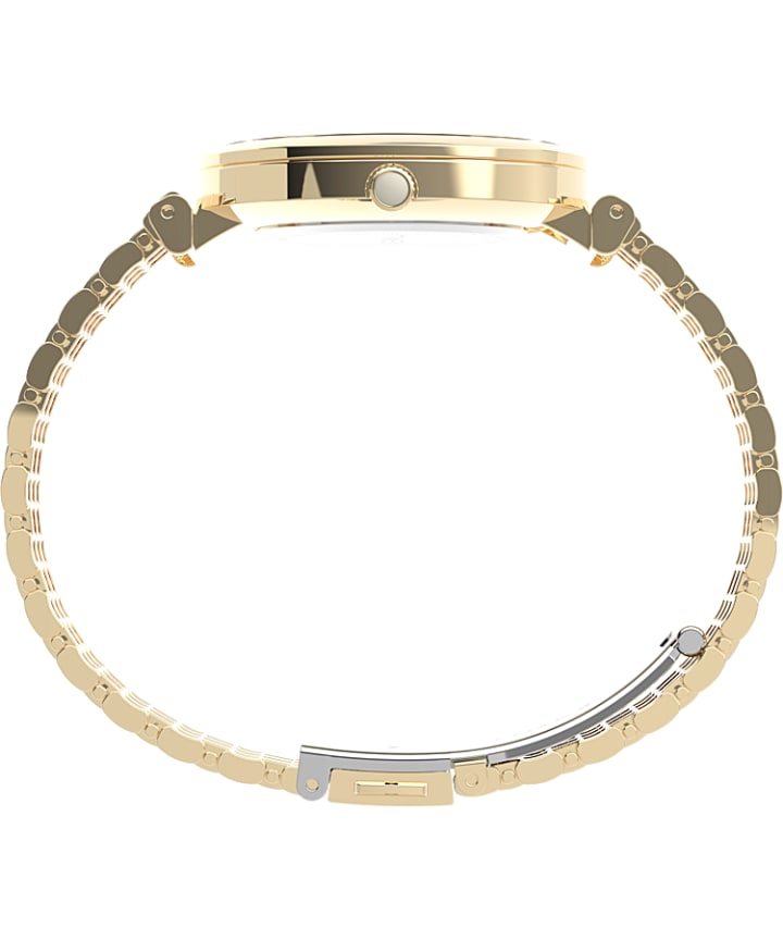 Parisienne 35mm Stainless Steel Bracelet Watch Gold-Tone/Mother-of-Pearl large
