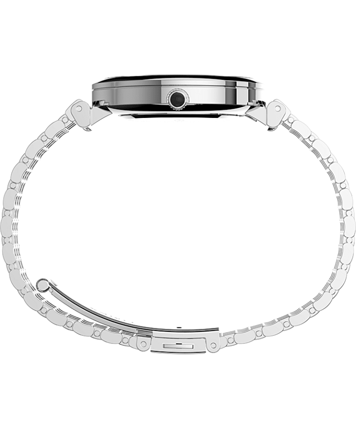 Parisienne 35mm Stainless Steel Bracelet Watch Silver-Tone/Mother-of-Pearl large